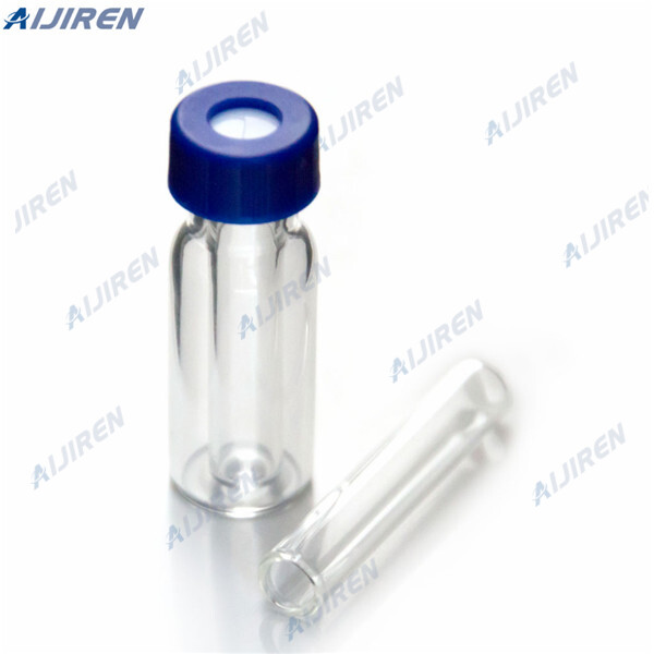 Low volume 150ul micro insert 11mm HPLC crimp vials Alibaba